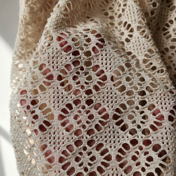 Express Set of Two Lacy Cami Tanks | Crochet | Size Small | Lined | Y2K - Picture 4 of 13